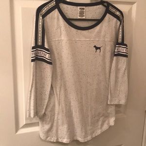 Victoria’s Secret PINK 3/4 Sleeve hi-lo t shirt